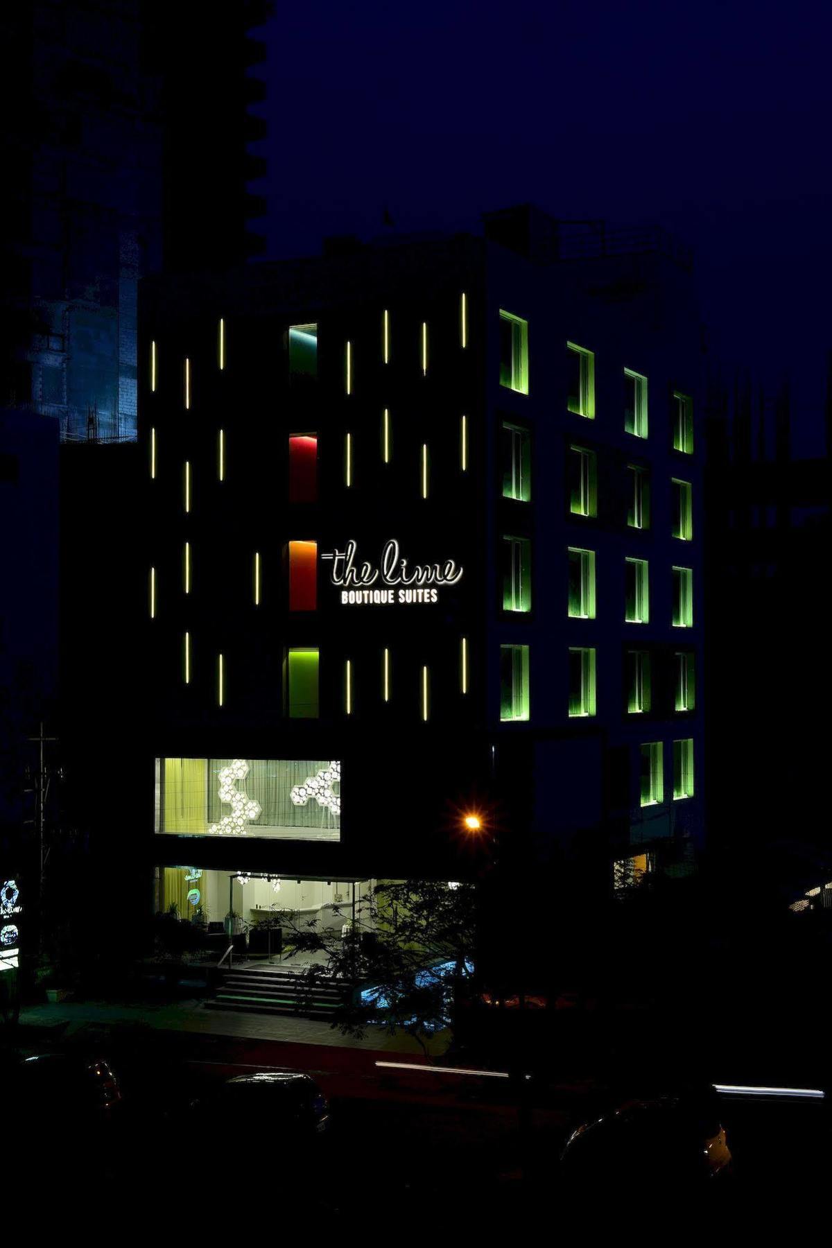 The Lime Boutique Suites Hyderabad Eksteriør bilde